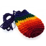 Colourful Crochet Chakra Pouch